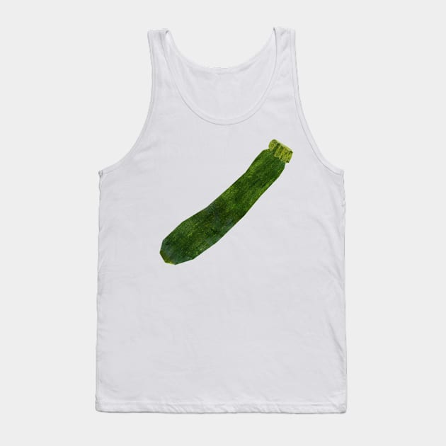 Courgette / zucchini Tank Top by Babban Gaelg